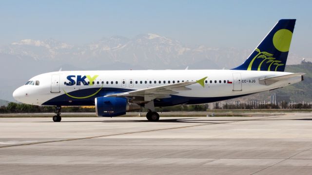 Airbus A319 (CC-AJG)