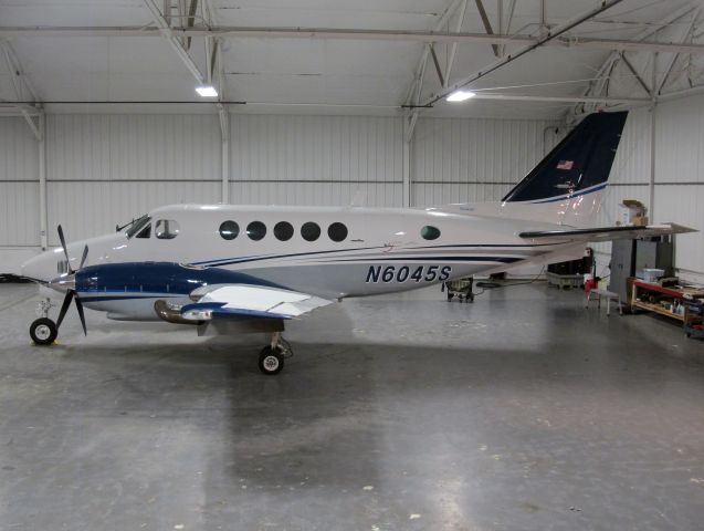 Beechcraft King Air 100 (N6045S) - This fine King Air B100 is available for charter from CFM Corporate Flight Management. ARGUS GOLD operator.