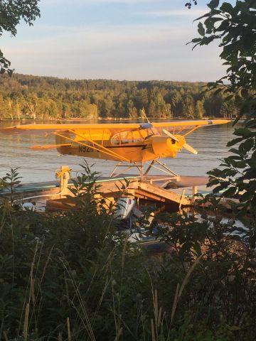 Piper NE Cub (N921PC) - Acadian Seaplanes Dock, Rangeley Cove, Maine