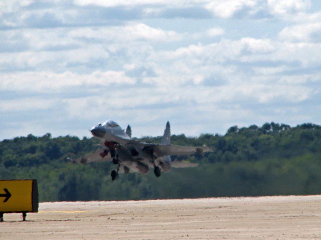 Sukhoi Su-27 Flanker — - Indian AirForce SU-30 blasts off from RFD