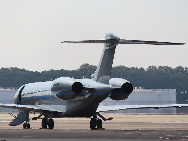 BOMBARDIER BD-700 Global 7500 (VP-CSY) - I took this picture on Mar 18, 2021.br /17Mar21  TSA-NRT