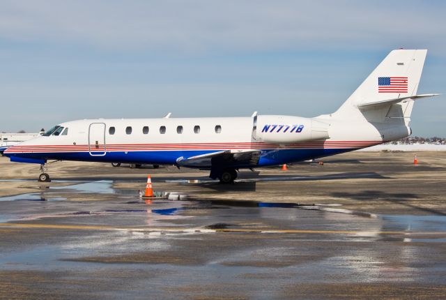 Cessna Citation Sovereign (N7777B) - Stars and Stripes !