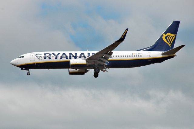 Boeing 737-800 (EI-EVF) - Ryanair - B737-8AS (EI-EVF) (Photo May 24)