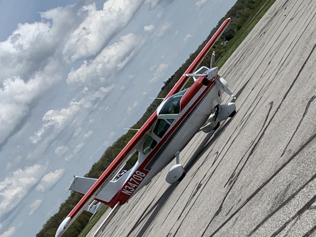 N34708 — - Photo Credit : Daniel Robert Housebr /Photo taken on location at "Kent State University Airport" at "00:25 PM" on "May 14th" of the year "2020" 05/14/2020