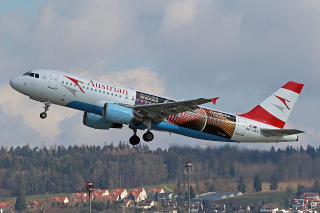 Airbus A320 (OE-LBS) - "Eurovision Song Contest Vienna 2015" livery