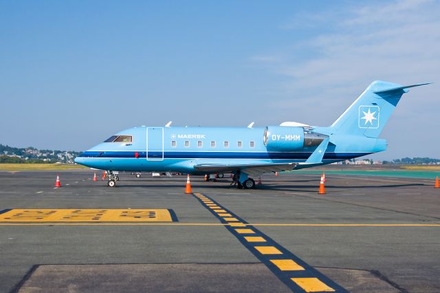 Canadair Challenger (OY-MMM) - Maersk Challenger 600 -My new favorite biz jet !