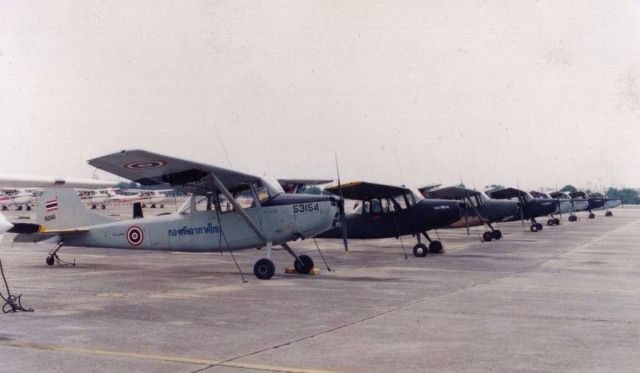 Cessna L-19 Bird Dog (05-3154) - Scanned from photo