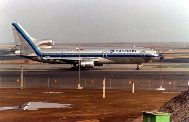 Lockheed L-10 Electra (N306EA) - Eastern Air Lines - Lockheed L-1011-385-1 TriStar 1 C/N 193A-1007 - N306EA - at SFO - 1980-Dec-24.