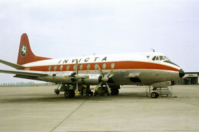 VICKERS Viscount (G-AOCC) - 1967 at Düsseldorf (EDDL)