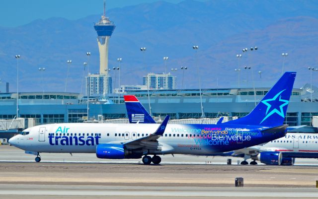 Boeing 737-800 (C-FTCZ) - C-FTCZ Air Transat 2000 Boeing 737-8AS(WL) - cn 29923 / ln 576 - Las Vegas - McCarran International Airport (LAS / KLAS)br /USA - Nevada August 28, 2014br /Photo: Tomás Del Coro
