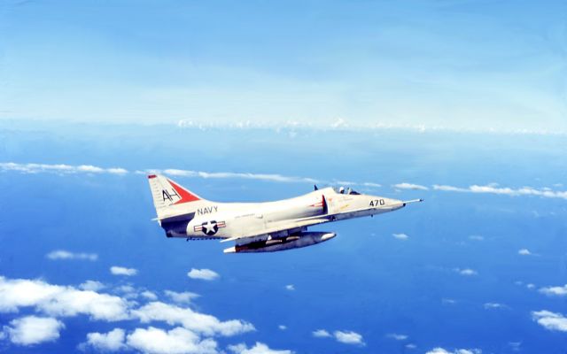 — — - Headed for strike Vietnam 1965