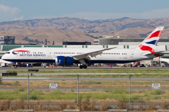 Boeing 787-9 Dreamliner (G-ZBKO)