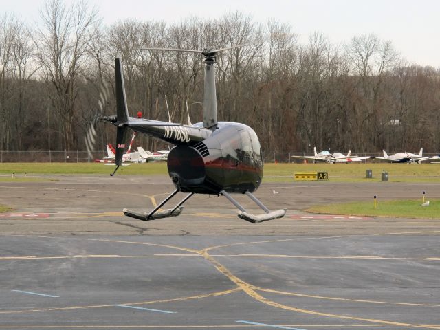 Robinson R-44 (N718SC) - At Danbury CT.