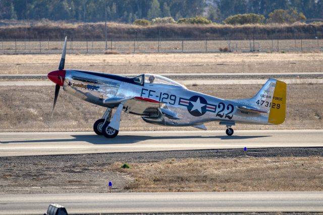 North American P-51 Mustang (N151SE) - North American P-51D Mustang at Livermore Municipal Airport. Livermore CA. December 2020