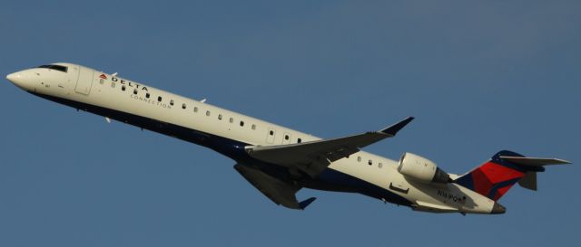 Canadair Regional Jet CRJ-900 (N161PQ) - Departure 30L to KSLC, (Sky West #4606) 05-13-2015