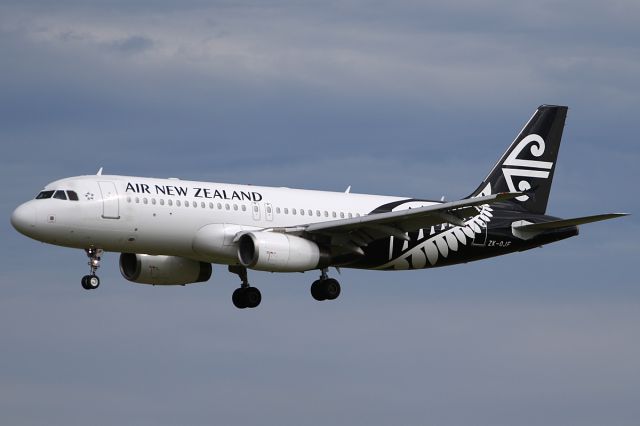 Airbus A320 (ZK-OJF) - on 18 Dec 2016