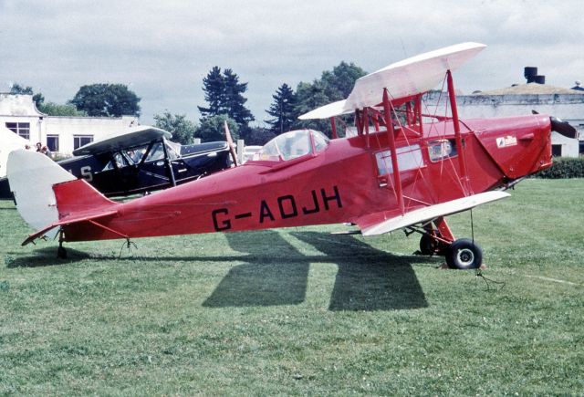 De Havilland Fox Moth (G-AOJH) - DE HAVILLAND DH-83C FOX MOTH - REG G-AOJH (CN FM 42) - HATFIELD AIRPORT ENGLAND UK EGTH- 29/6/1979