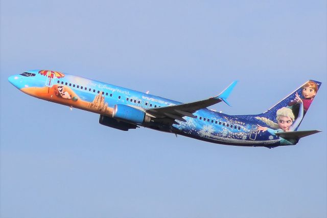 Boeing 737-800 (C-GWSV) - WestJet's Walt Disney World 'Frozen" special livery