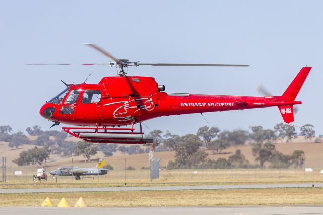 Eurocopter AS-350 AStar (VH-HBZ) - Whitsunday Helicopters (VH-HBZ) Aerospatiale AS350B2 Ecureuil at Wagga Wagga Airport.