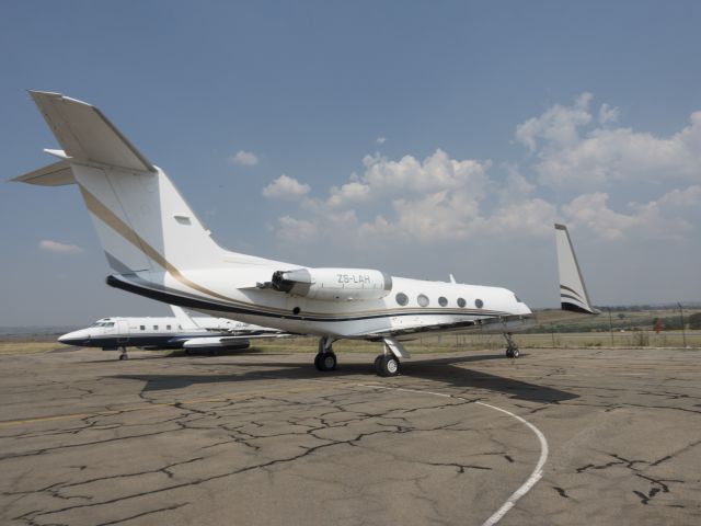 Gulfstream Aerospace Gulfstream 3 (ZS-LAH) - At Lanseria, South Africa. 17 JAN 2018.