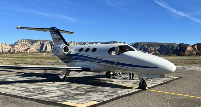 Cessna Citation Mustang (N6197D) - Sedona. Terrific restaurant.