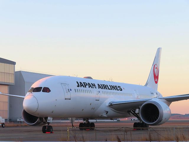 Boeing 787-8 (JA841J) - I took this picture on Jan 14, 2021.