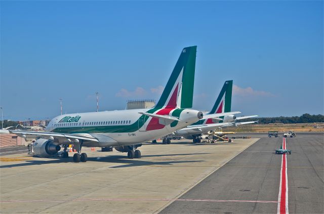 Airbus A319 — - Fiumicino Intl. Rome