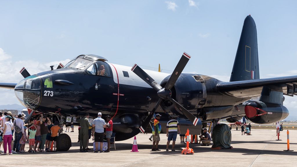 A89273 — - Neptune on static display at the RAAF open day.