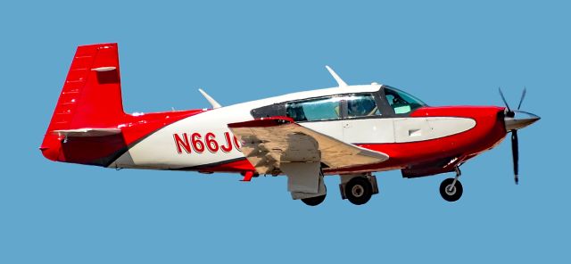 Mooney M-20 Turbo (N66JG) - N66JG 1985 Mooney M20K 305 Rocket 25-0866 - North Las Vegas Airport  KVGTbr /Photo: TDelCorobr /August 9, 2024