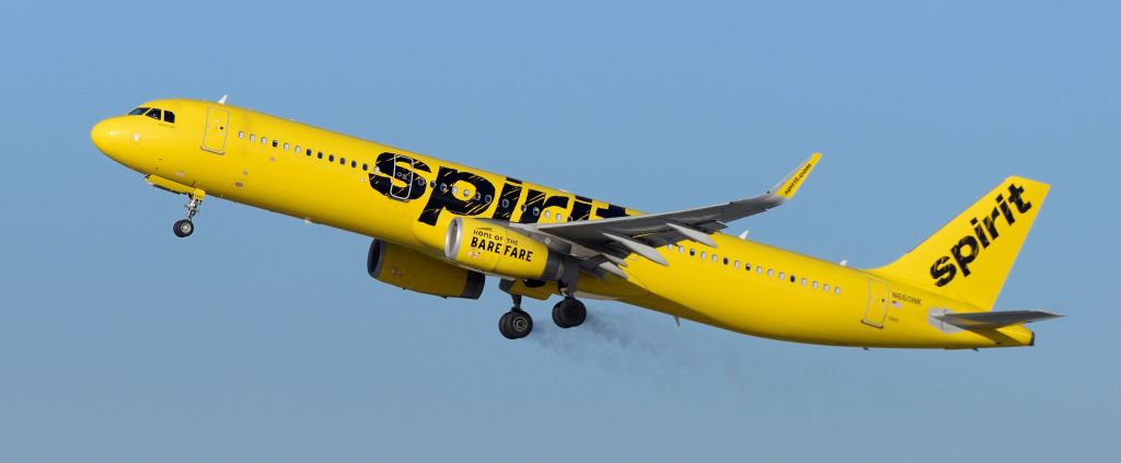 Airbus A321 (N660NK) - McCarran Las Vegas 08DEC20