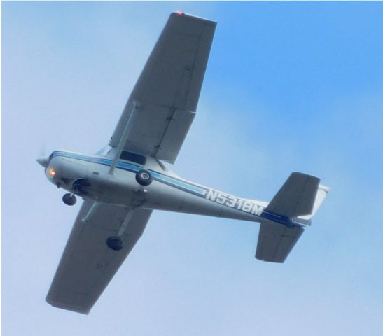 Cessna 152 (N5318M) - N5318M over Corvallis, Oregon on 31st October 2021.