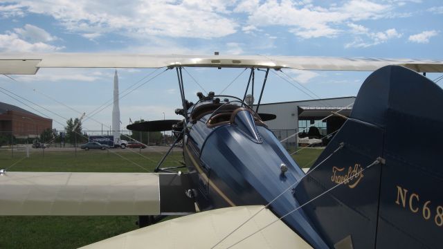 — — - Travel Air 4000 at the Fargo Air Museum: August 2012.