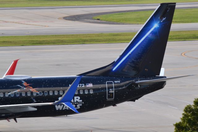 Boeing 737-800 (N36272) - Concourse A at KCLT - 10/24/20