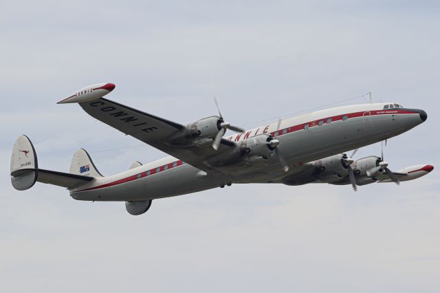 Lockheed EC-121 Constellation (VH-EAG) - Preforming a flyby at the wings over Illawarra airshow!!!