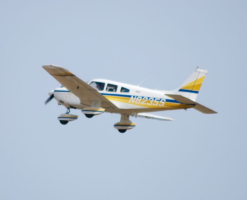 Piper Cherokee (N8235S) - Departing EAA Airventure 2012