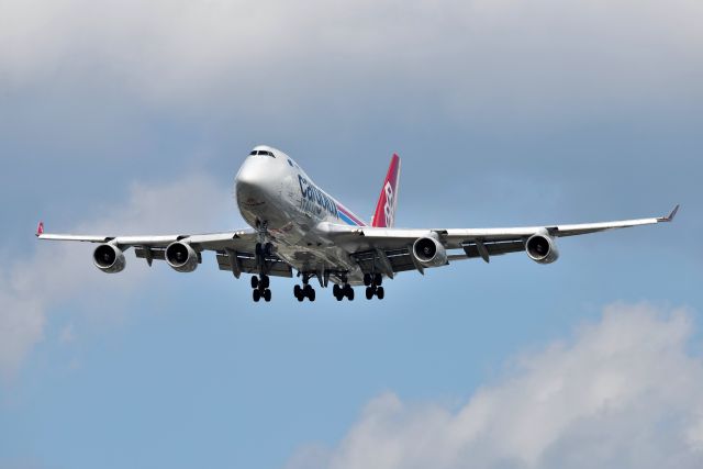 Boeing 747-400 (LX-UCV) - 23-L 09-17-21