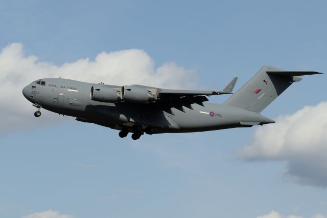 Boeing Globemaster III (ZZ-173) - 'ASCOT 6662' arriving from RAF Brize Norton     9/24/20