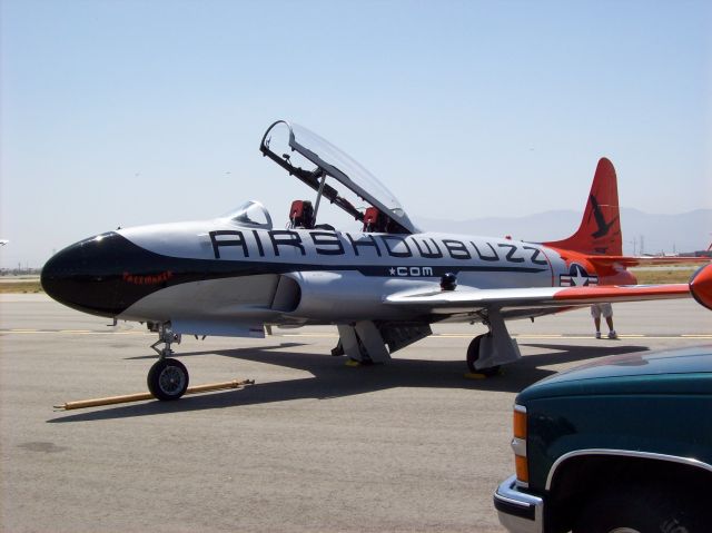 — — - T-33 at Planes of Fame Airshow, Chino, CA, May 16, 2009