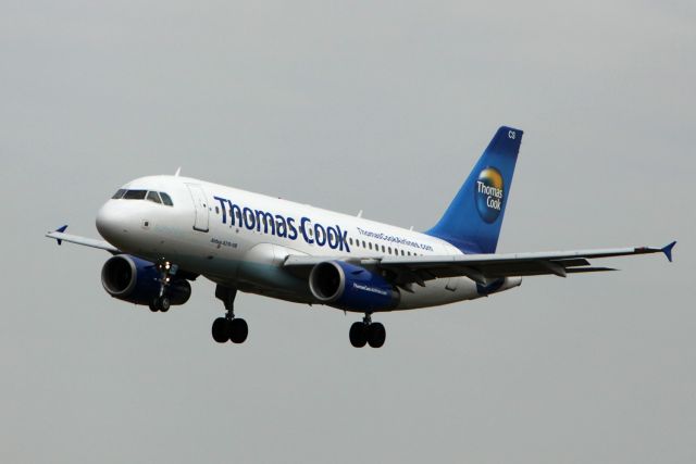 Airbus A319 (OO-TCS) - PREV.REG. M-ABEL