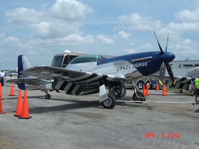 North American P-51 Mustang (N351DT) - Crazy Horse 2 C/N 122-41042 S/N 44-74502 SunnFun 2014