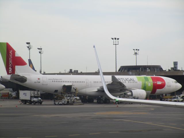 Airbus A330-300 (CS-TOP) - At terminal C in EWR facing terminal B