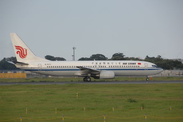 Boeing 737-800 (B-5171) - Departure at Narita Intl Airport 16R on 2007/8/19