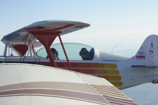 Piper Cherokee (N6330R) - Up Close and Personal (1)  Formation with Christian Eagle.