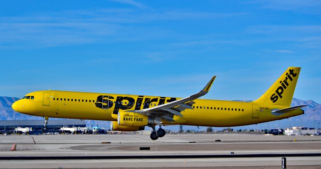 Airbus A321 (N663NK) - N663NK Spirit Airlines 2016 Airbus A321-231 - cn 6994 - Las Vegas - McCarran International Airport (LAS / KLAS)br /USA - Nevada March 24, 2017br /Photo: Tomás Del Coro