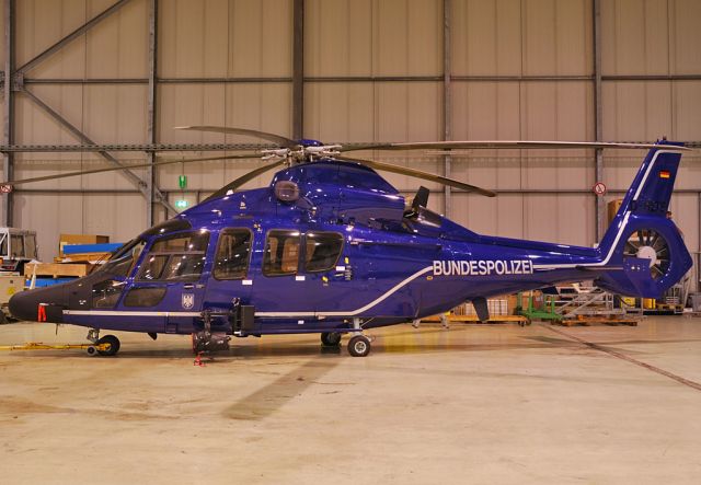 D-HLTE — - Bundespolizei - Eurocopter EC-155B C/N 6559 - D-HLTE - parked in our maintenance hangar at Saarbrucken (EDDR/SCN) - 2011-11-13.