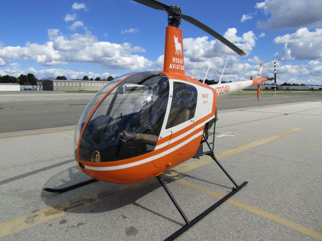 Robinson R-22 (N7024U) - On the ramp