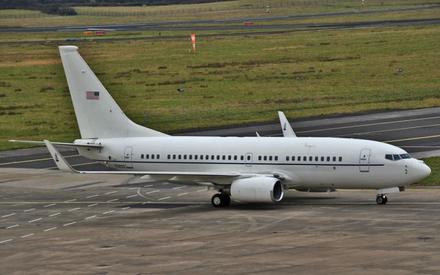 02-0203 — - usaf c-40c 02-0203 arriving in shannon 9/2/15.