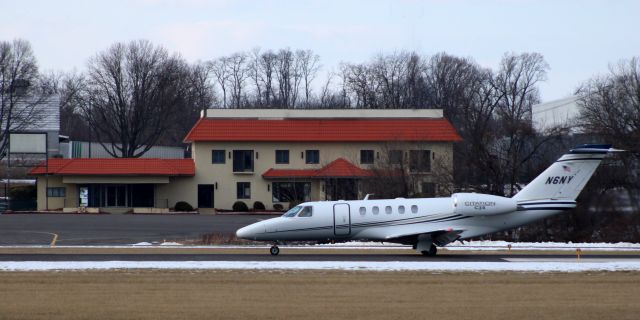 Cessna Citation CJ4 (N6NY) - This 2014 Cessna 525C Citation CJ4 in the Winter of 2025 is heading for a departure.
