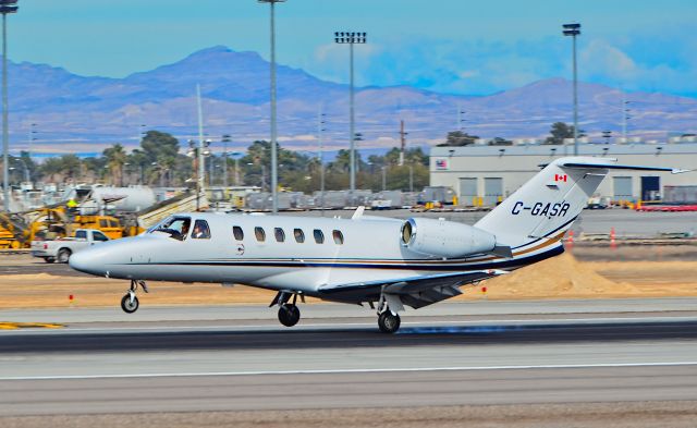 Cessna Citation CJ2+ (C-GASR) - C-GASR - Cessna C-525A CitationJet  c/n 525A-0510 - Las Vegas - McCarran International Airport (LAS / KLAS)br /USA - Nevada January 28, 2015br /Photo: Tomás Del Coro