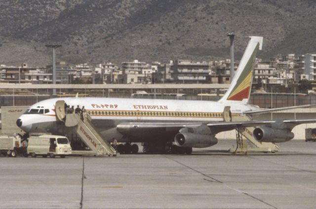 Boeing 720 (ET-AFA) - 1979 at Athens Ellinikon (LGAT)